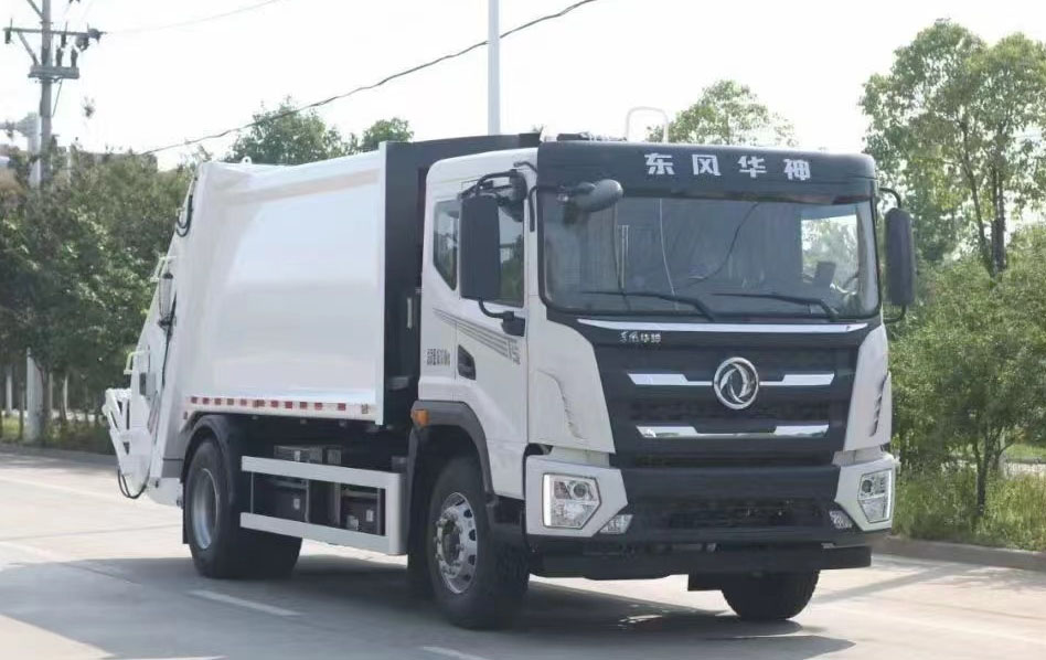 東風華神12方純電動高端壓縮垃圾車圖片1