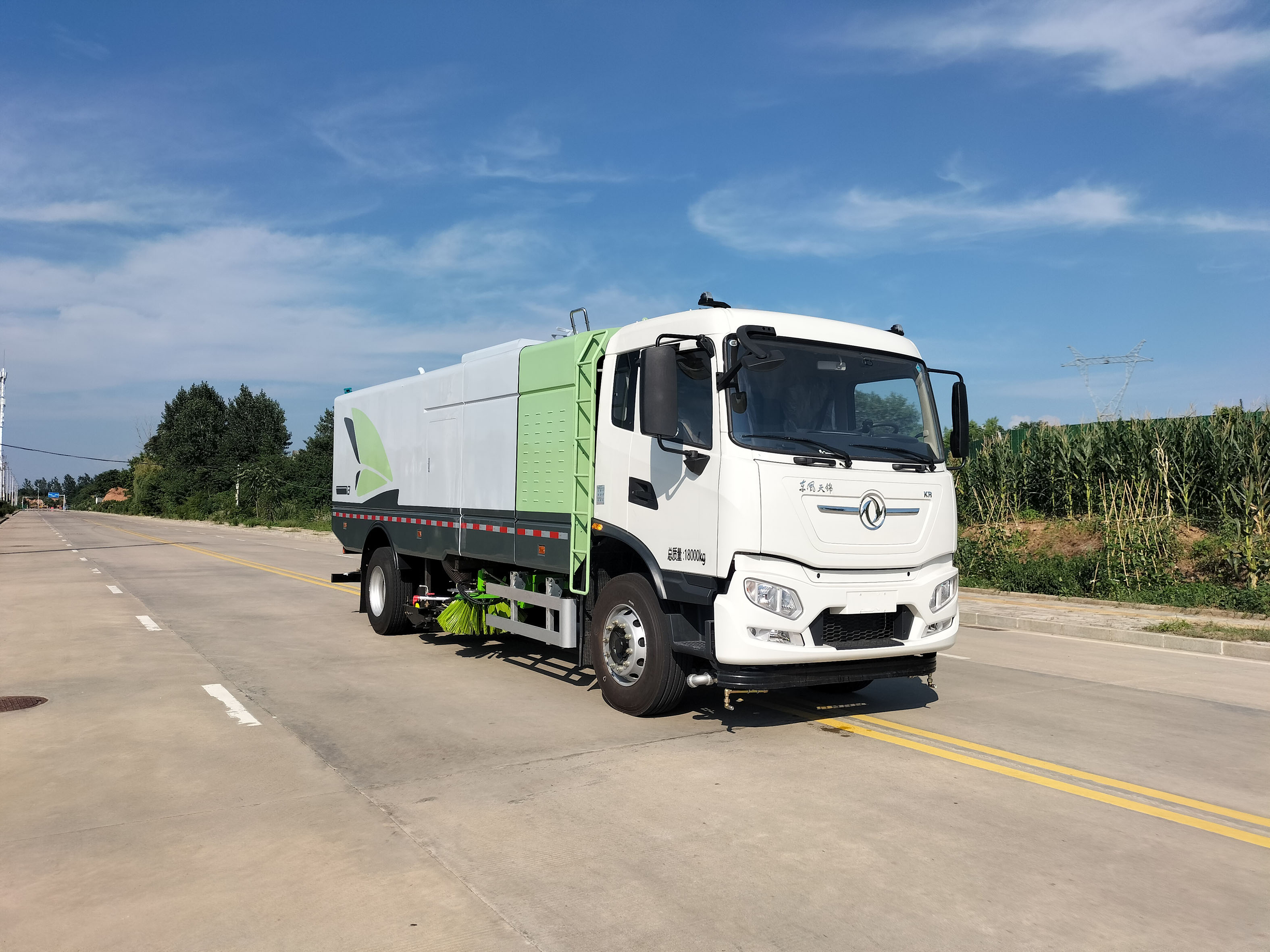 東風天錦16方純電動高端洗掃車圖片1